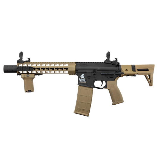 Lancer Tactical - M4 Silencer PDW LT-19 G2 elettrico - Bicolore Nero/Tan